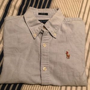 POLO RALPH LAUREN
Custom Fit Cotton Oxford Shirt